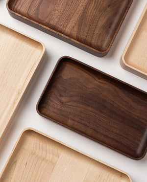 Walnut Valet Tray — Small