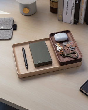 Walnut Valet Tray — Small