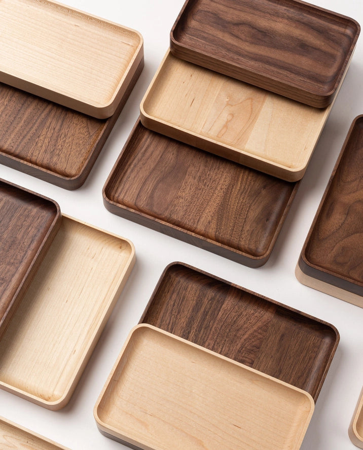 Walnut Valet Tray — Small