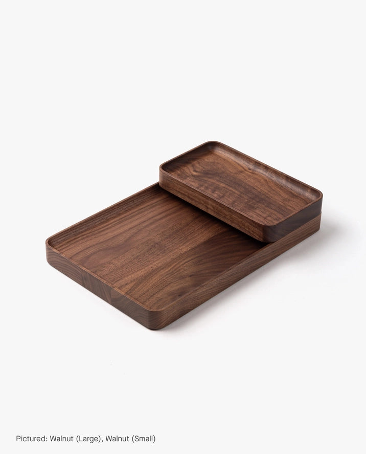Walnut Valet Tray — Small