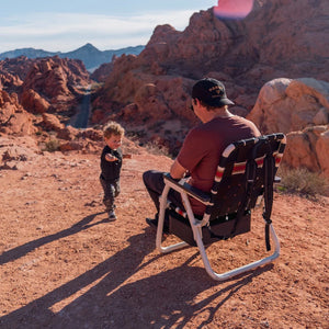 Voyager Backpack Chair | Insulated Cooler & Storage | 16" Seat Height