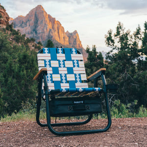 Voyager Backpack Chair | Insulated Cooler & Storage | 16" Seat Height