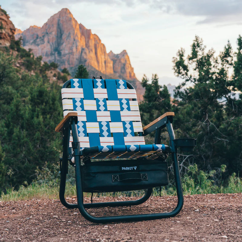 Voyager Backpack Chair | Insulated Cooler & Storage | 16" Seat Height