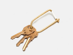 Wilson Keyring — Enameled Brass