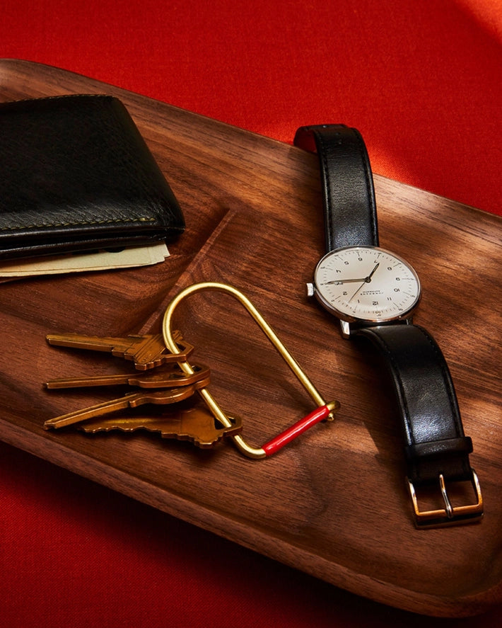Wilson Keyring — Enameled Brass