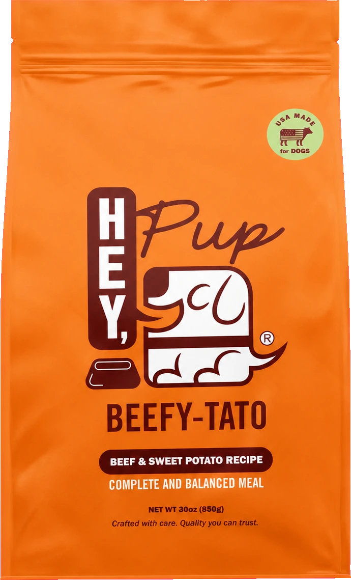 HeyPup Beefy-Tato complete meal bag