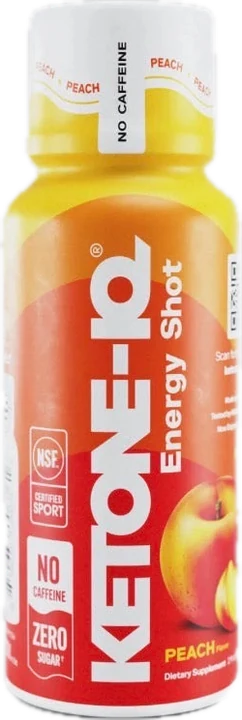 Ketone-IQ No Caffeine Peach shot