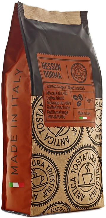 Nessun Dorma Whole Bean Coffee 1 kg bag