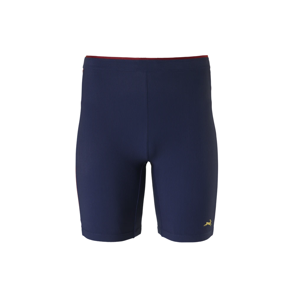 Twilight Half Tights in Navy/Cabernet